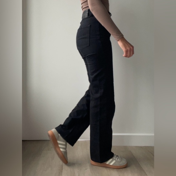 Zara High-Waisted Straight Full-Length Jeans - Picture 3 of 3